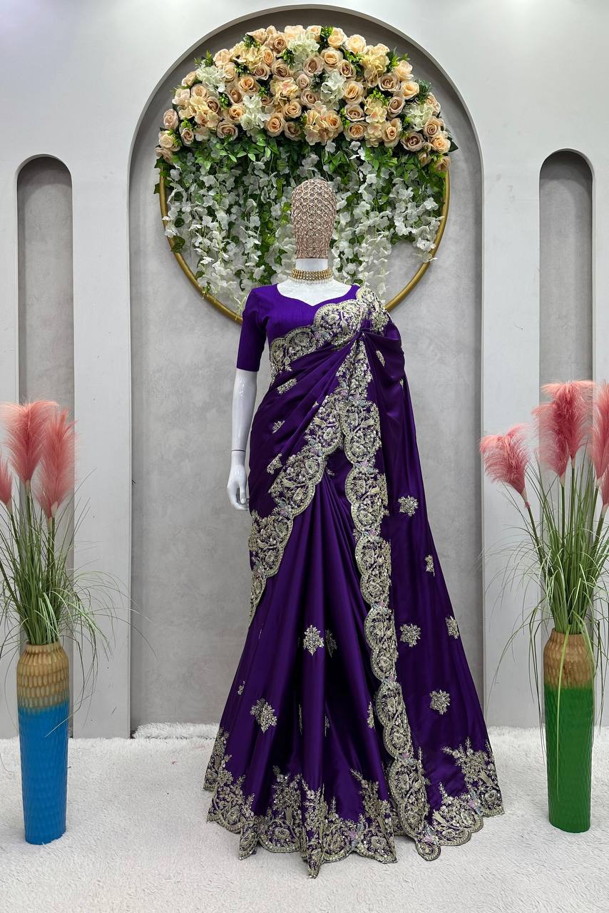 Looking some one for this same colour beautiful Designer Saree