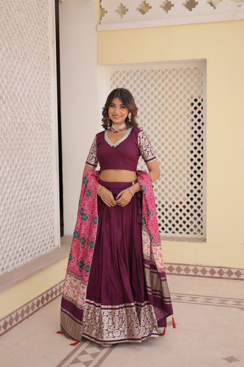 Experience the allure of Trending Viscose Lehenga Choli