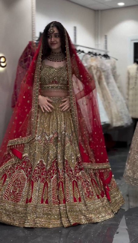 Launching 4 meter flared Lehenga, Exceptional Quality with Can-Can and Canvas Layers