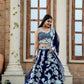 Celebrate the charm of Indian culture with this beautiful lehenga set
