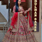 Launching 4 meter flared Fox Georgette Lehenga