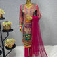 3 PIECE FANCY KURTI WITH PENT AND BEAUTIFUL DUPATTA