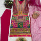 3 PIECE FANCY KURTI WITH PENT AND BEAUTIFUL DUPATTA