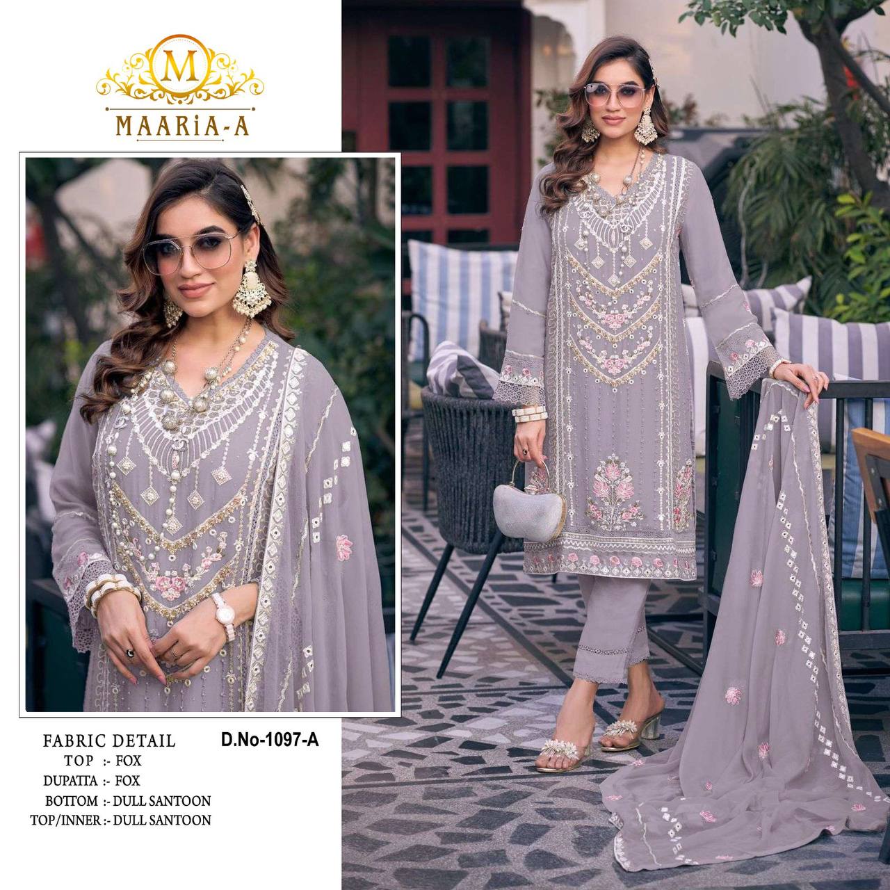 Heavy Fox Georgette Pakistani Suit