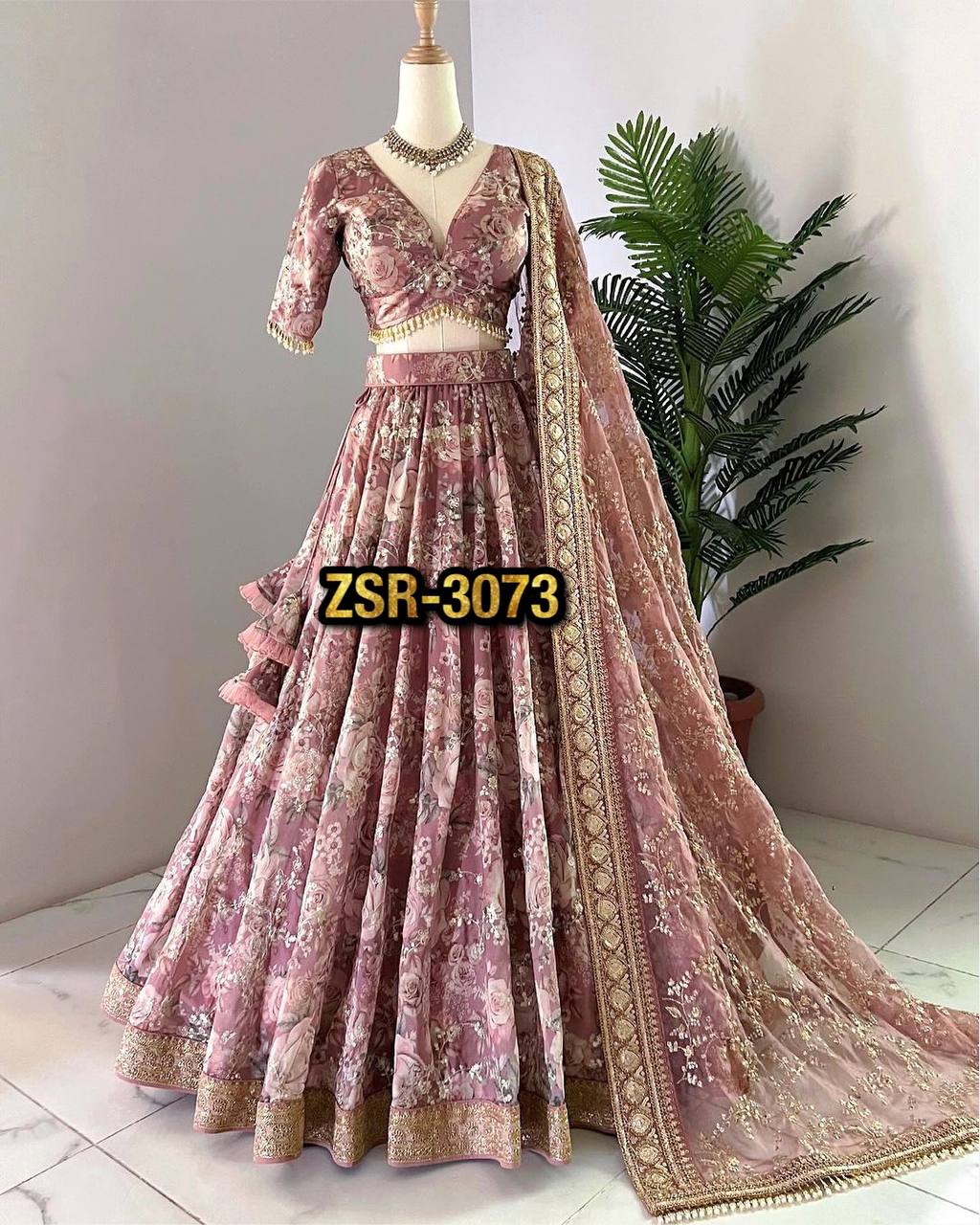 New Wedding Collection Lehenga Choli With Full Heavy Embroidery Sequence Work