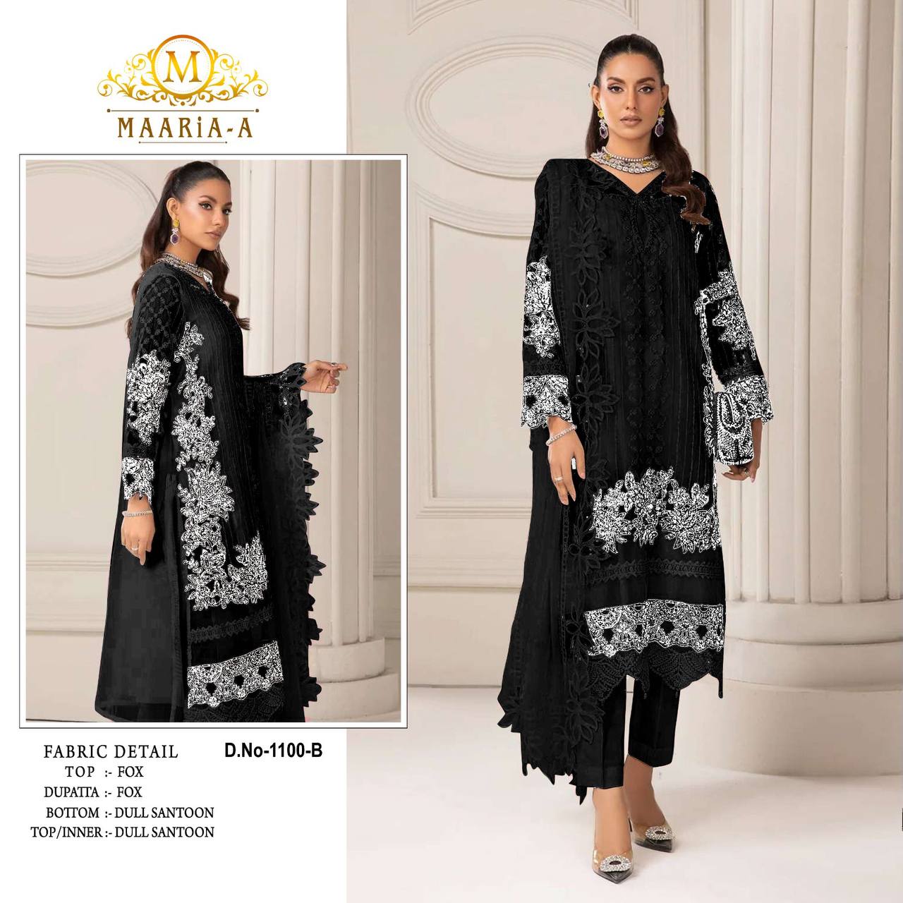 Heavy Fox Georgette Pakistani Suit