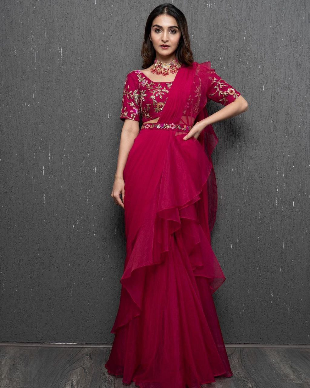 Buy Pink Designer Party Wear Heavy Lehenga Choli | Designer Lehenga Choli