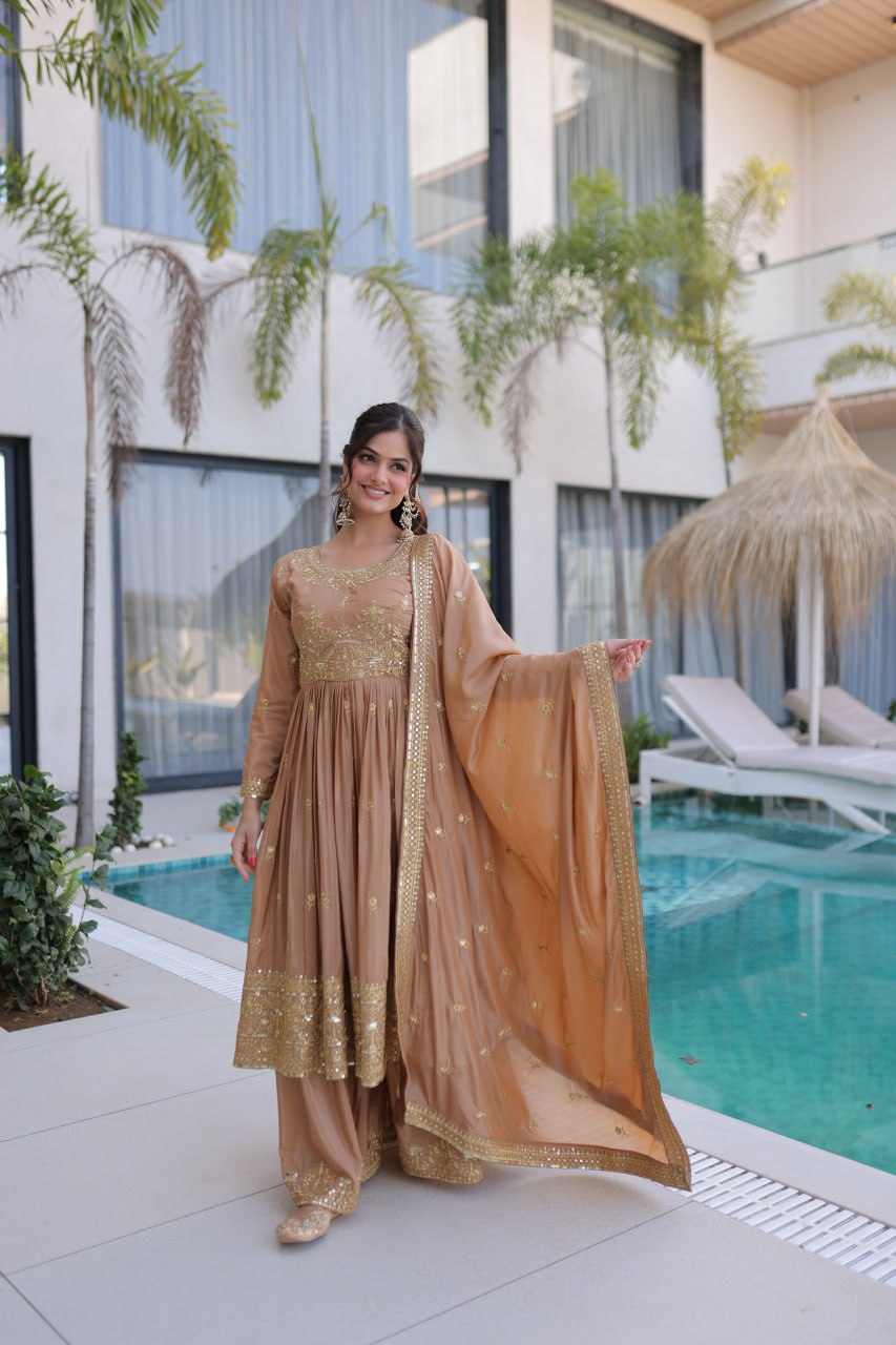 PREMIUM DESIGNER READYMADE TOP SHARARA DUPATTA COLLECTIONS 2026