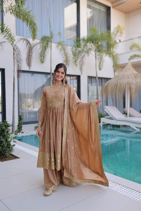 PREMIUM DESIGNER READYMADE TOP SHARARA DUPATTA COLLECTIONS 2026