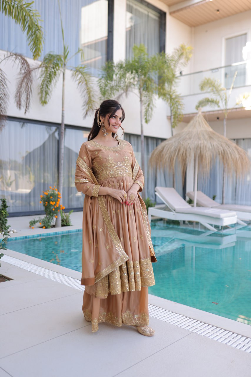 PREMIUM DESIGNER READYMADE TOP SHARARA DUPATTA COLLECTIONS 2026