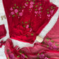 Georgette handpainted Anarkali suit