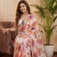 Soft pure Georgette golden diamond work sarees
