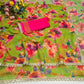 Soft pure Georgette golden diamond work sarees