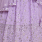 Premium Georgette Heavy Zari & Sequence Embroidery Lehenga Fabric