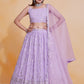 Premium Georgette Heavy Zari & Sequence Embroidery Lehenga Fabric