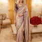 Wedding Wear Pure Kanjivarm Silk Heavy Embroidery Work Saree
