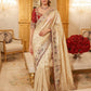 Wedding Wear Pure Kanjivarm Silk Heavy Embroidery Work Saree