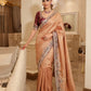 Wedding Wear Pure Kanjivarm Silk Heavy Embroidery Work Saree