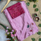 Very Soft nd Elegant Rich look chinnon silk saree