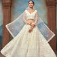 Soft Net Heavy Zari Sequence & Embroidery Work Choli
