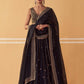 Sehen Sie umwerfend aus in diesem wunderschönen cremefarbenen Lehenga-Set