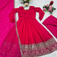 PREMIUM READYMADE ANARKALI SUIT SET   [3 PIS]