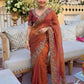 Party & Wedding Wear Soft  Fendy Satin silk Saree
