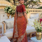 Party & Wedding Wear Soft  Fendy Satin silk Saree