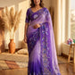 Soft Tebby silk with floral print saree