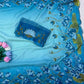 Soft Tebby silk with floral print saree