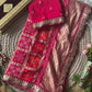 Pure soft viscose georgette sarees with amazing weaving patola