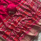 Pure soft viscose georgette sarees with amazing weaving patola