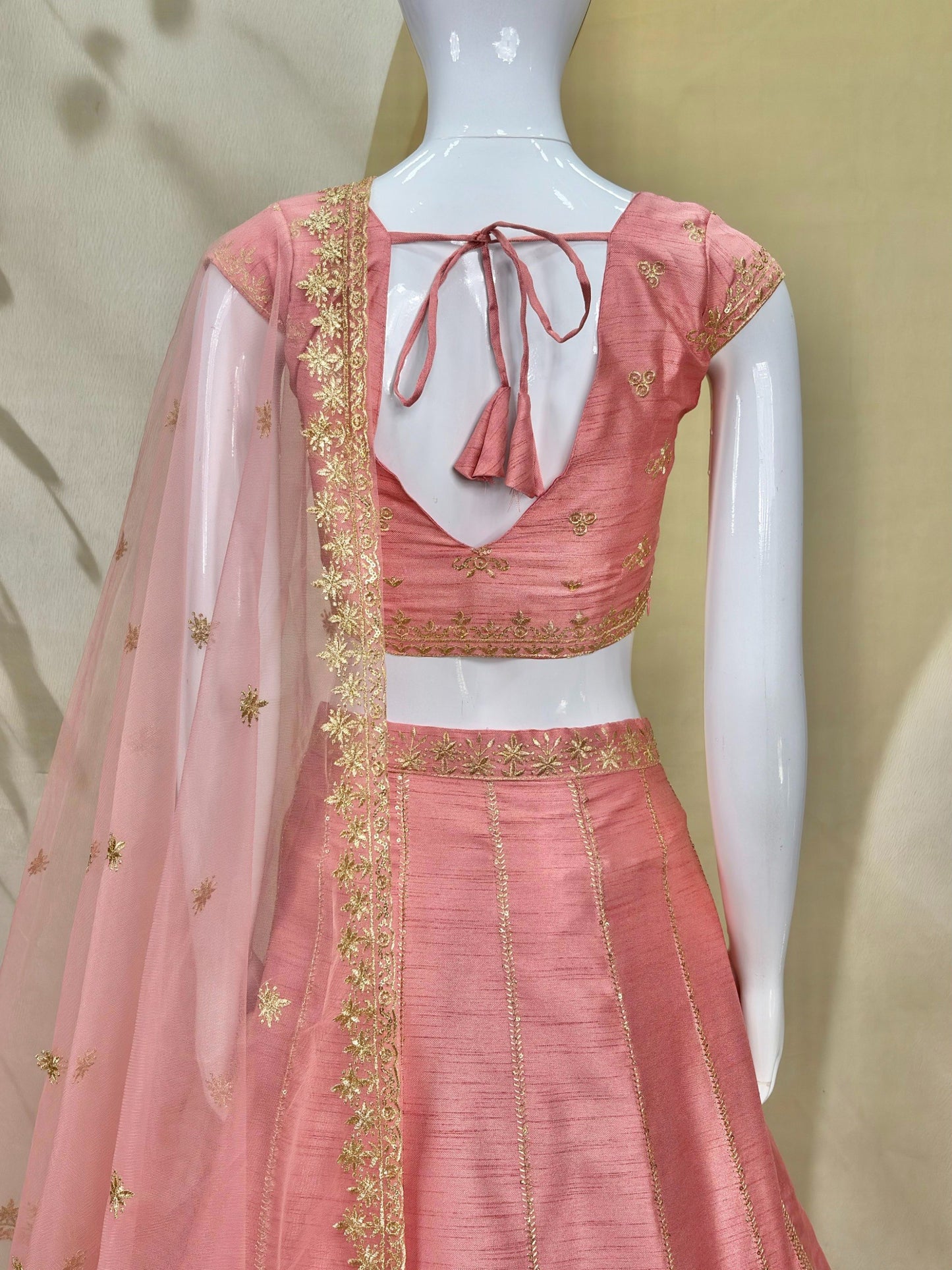 Premium Fancy Fabric Heavy Zari Sequence Choli