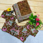 Smooth Organza Beautiful 3D Floral Sublimation Printed Design Saree