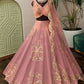 Premium Fancy Fabric Rich Zari Sequins & Intricate Embroidery Work Choli