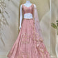 Premium Fancy Fabric Rich Zari Sequins & Intricate Embroidery Work Choli