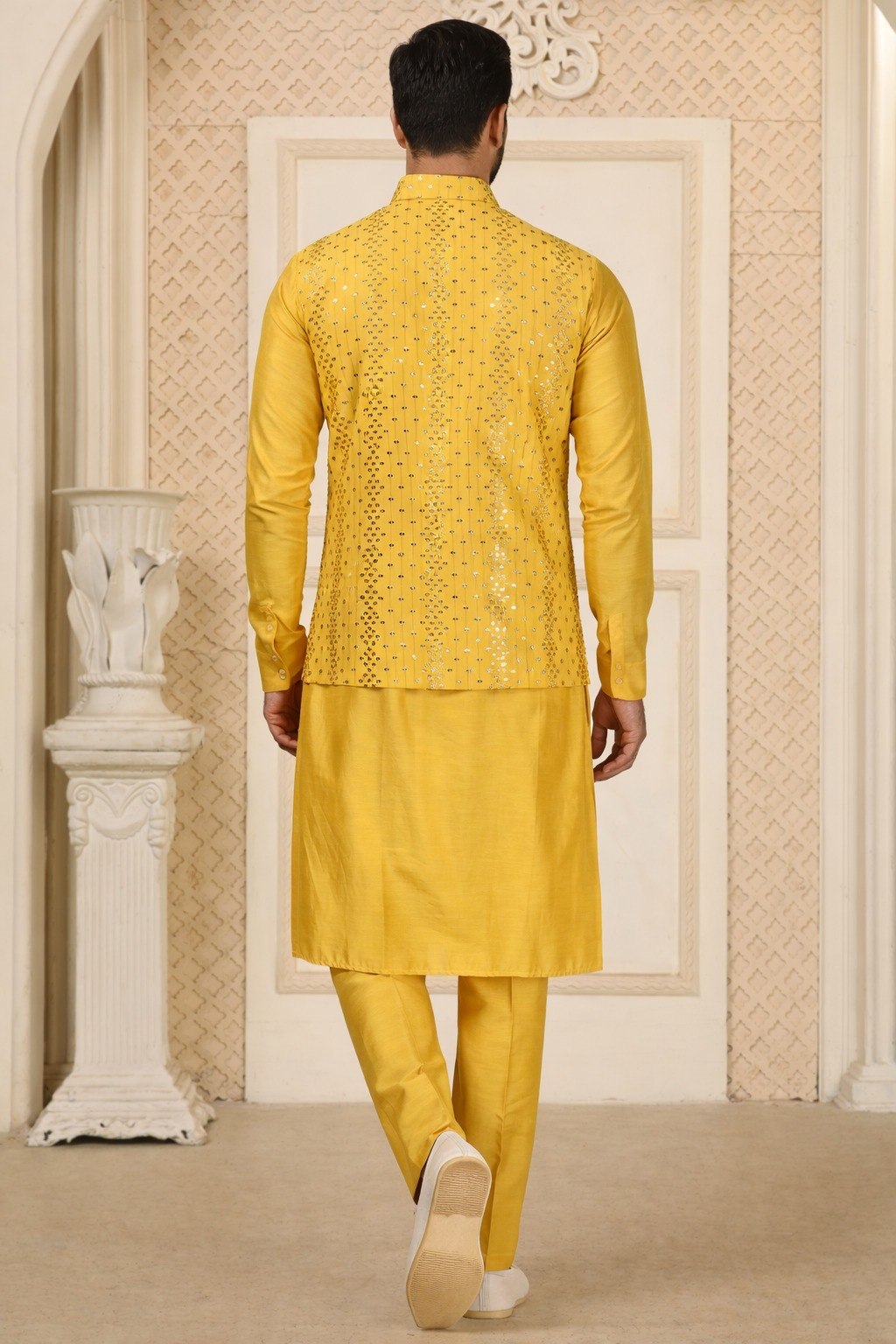Premium Men’s Koti Kurta Set