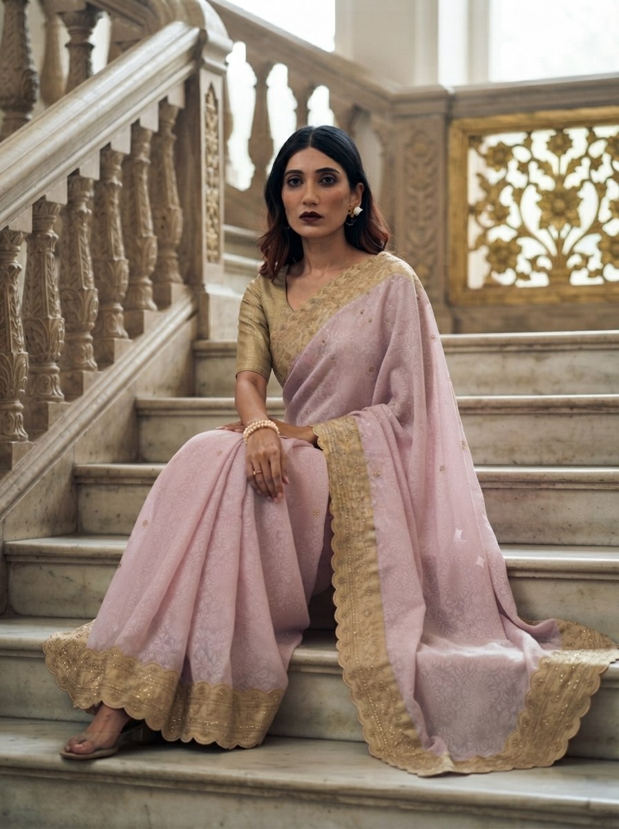Wedding Wear Pure Kanjivarm Silk Work Saree