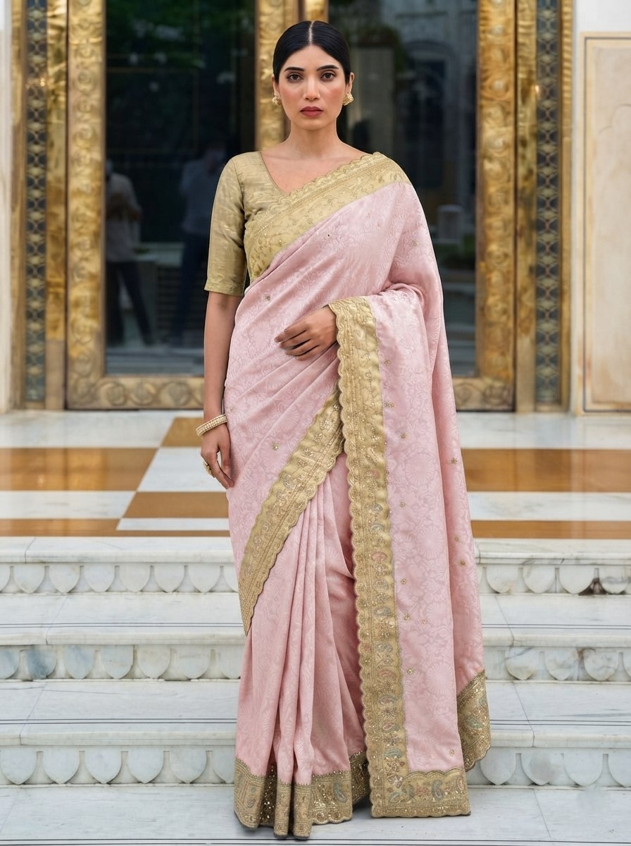 Wedding Wear Pure Kanjivarm Silk Work Saree