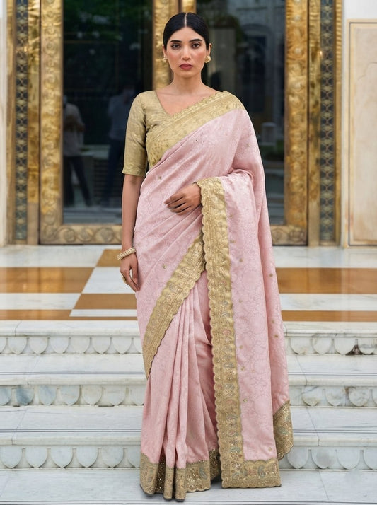 Wedding Wear Pure Kanjivarm Silk Work Saree