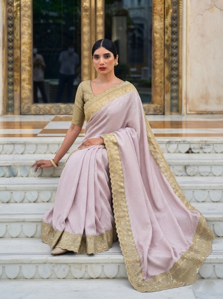 Wedding Wear Pure Kanjivarm Silk Work Saree