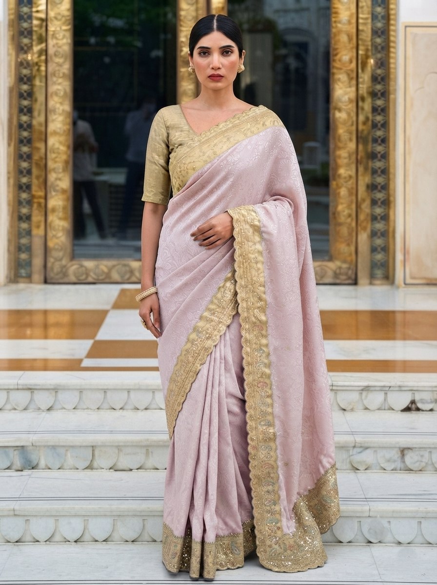 Wedding Wear Pure Kanjivarm Silk Work Saree