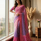 Very Soft and Elegant Rich look Soft Chinon Silk Digital Print Saree