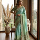 Very Soft and Elegant Rich look Soft Chinon Silk Digital Print Saree