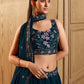 Lancement d'un Lehenga découpé à paillettes évasé de 4 mètres