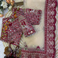 Soft Butterfly Net Fabric Sequance and multi thread Embroidery Work Saree