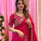 Designer Party Wear Fendy Satin Silk Saree