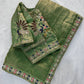 Designer Party Wear Fendy Satin Silk Saree