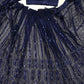 Georgette saree with sequins thread & dori work choli