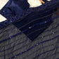 Georgette saree with sequins thread & dori work choli